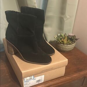 Lucky Brand Women's Black Jicole boots